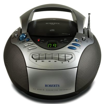 Roberts CD9960 Silver - Skylark - 3 Band CD Stereo FM Radio Cassette Recorder Roberts CD9960 Silver - Skylark - 3 Band CD Stereo FM Radio Cassette Recorder